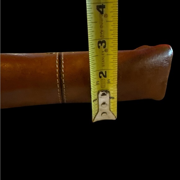 Patricia Nash Leather Wristlet with brass accents - super soft leather!! - Picture 8 of 8